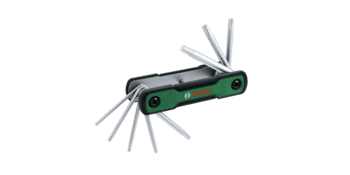 Conjunto de chaves Torx dobráveis 8 em 1